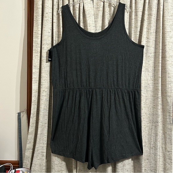 Torrid Super Soft Henley Sleeveless Sleep Romper - 4X - Picture 7 of 10